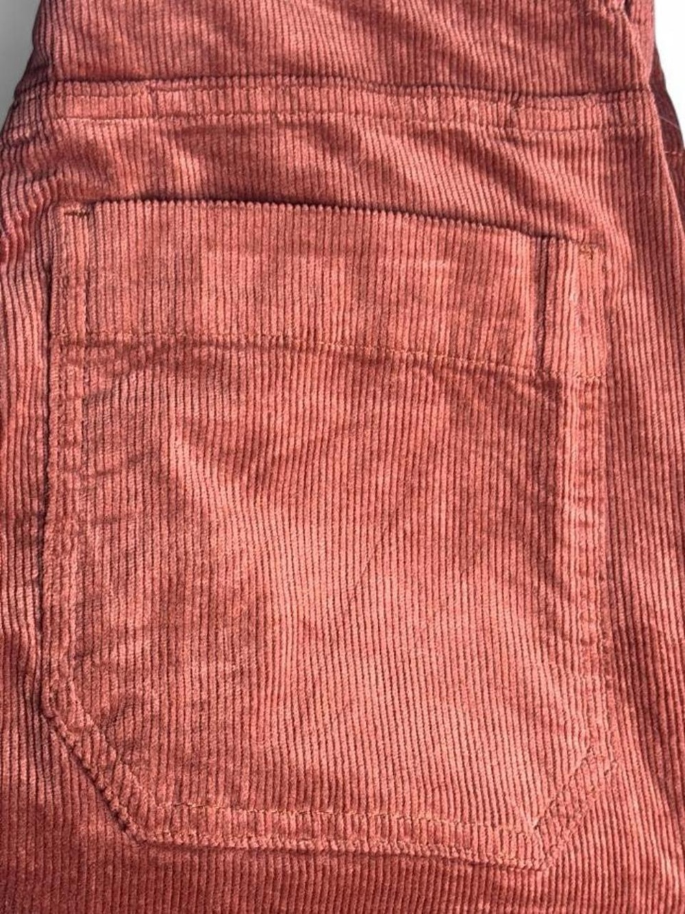Pilcro - Rylan High Rise Corduroy Flare - Rust Brown - Picture 4 of 6